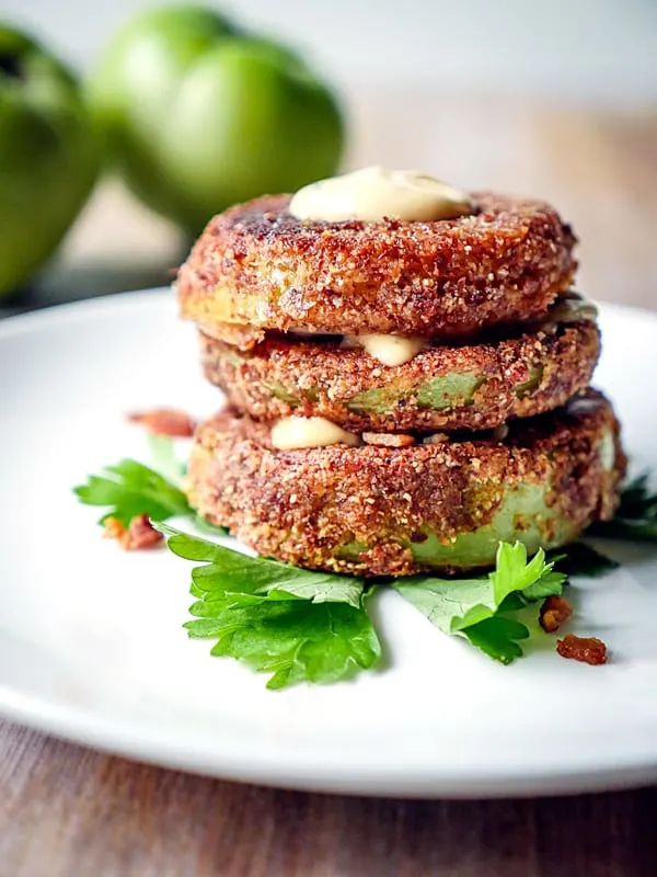 Paleo Fried Green Tomatoes