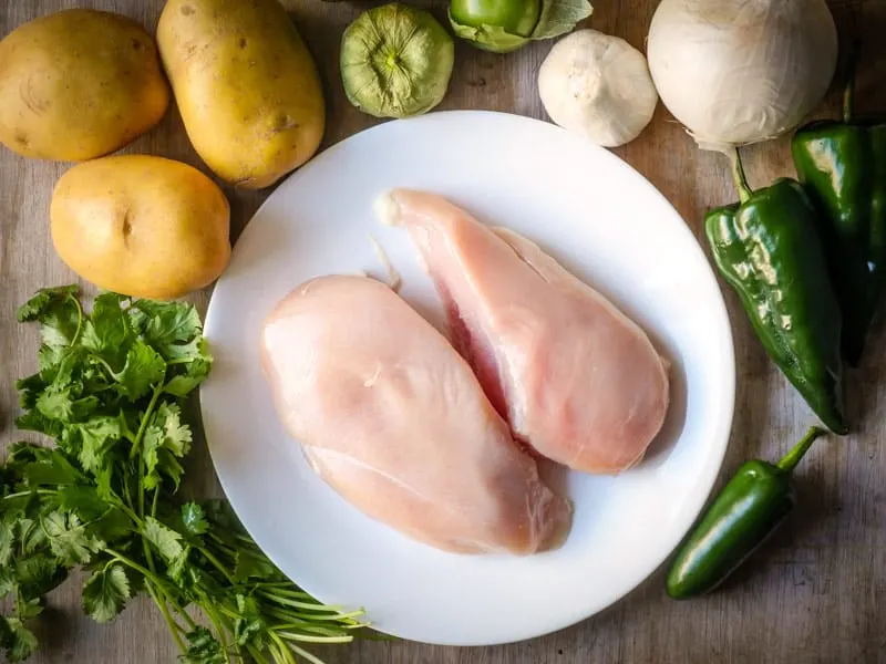 Chicken Pozole Soup Ingredients