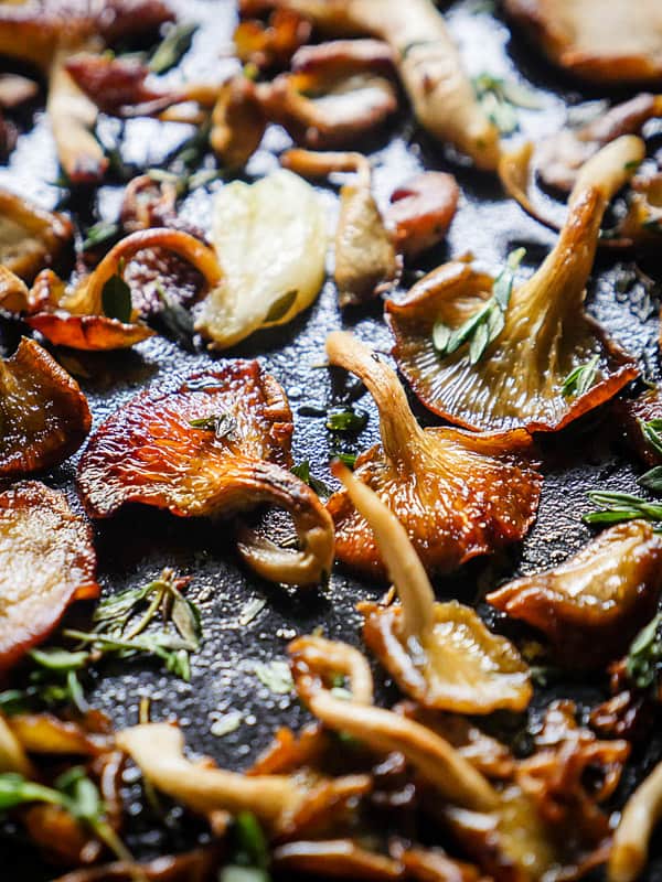 Pan Fried Oyster Mushrooms - The Sophisticated Caveman