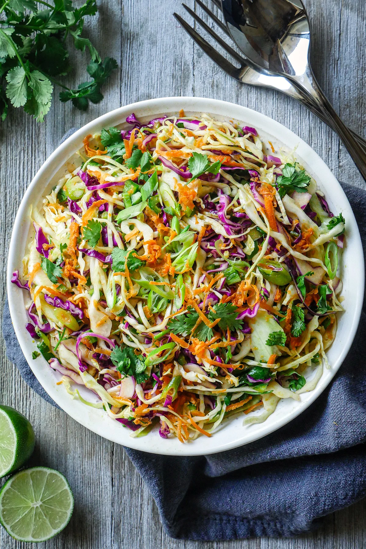 Spicy Jalapeño Lime Coleslaw